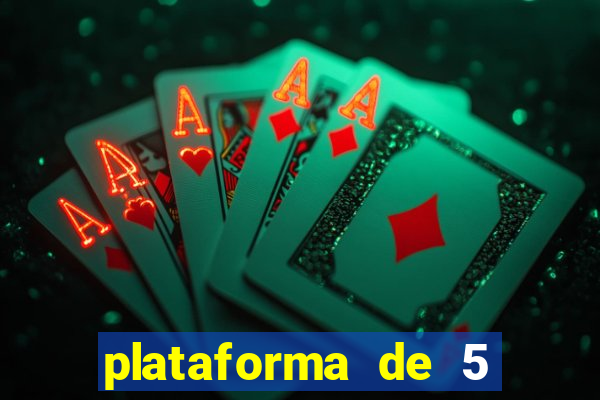 plataforma de 5 reais fortune tiger